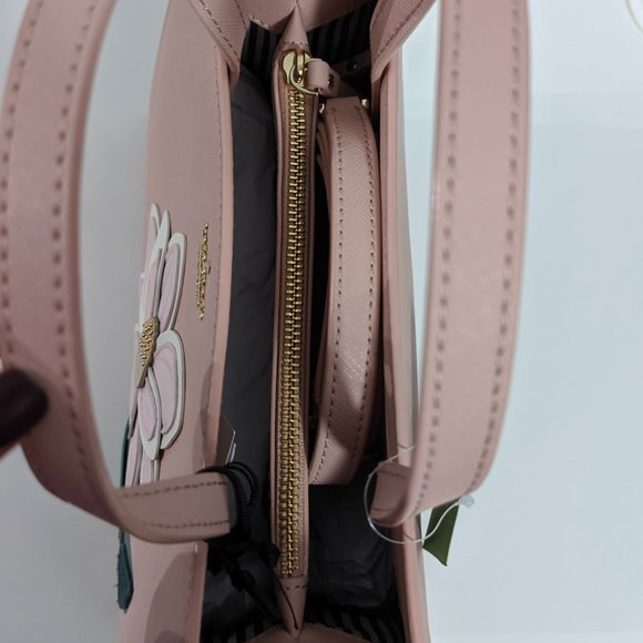 NWT Kate Spade Swamped Magnolia Sam Satchel - Picture 4 of 7